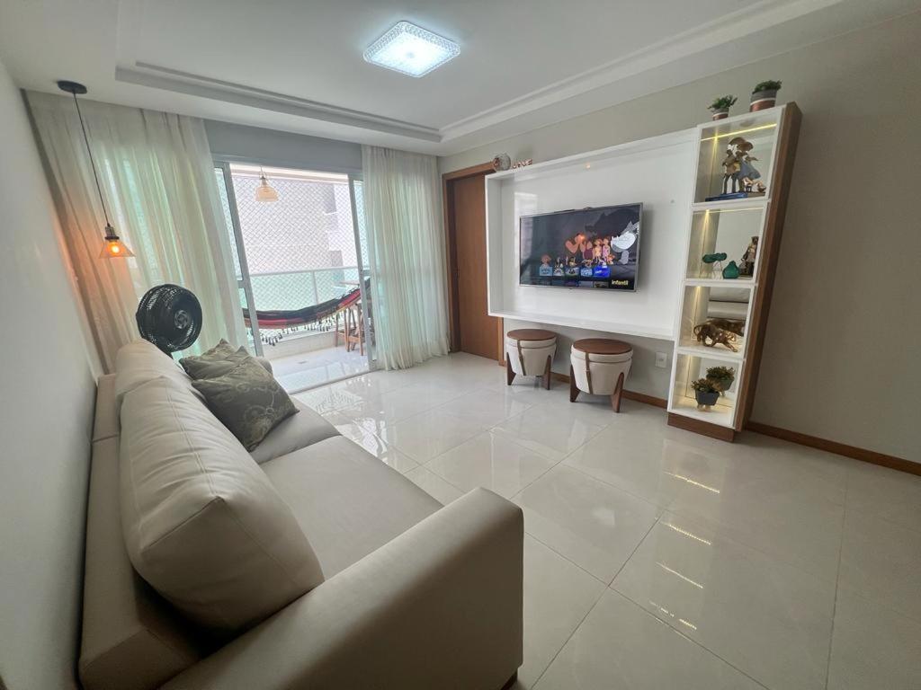 Magnifico Apartamento: Beachfront Charm with 3 AC Rooms & 4 Balconies Guarapari Exterior photo